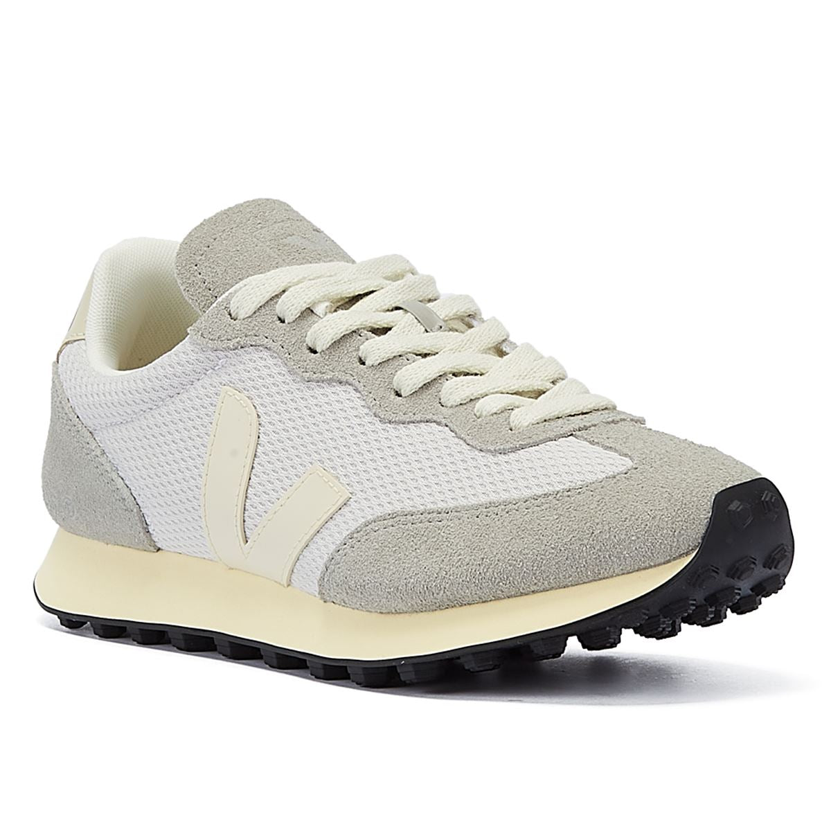 Veja Rio Branco Damen Graue/Pierre Sneakers