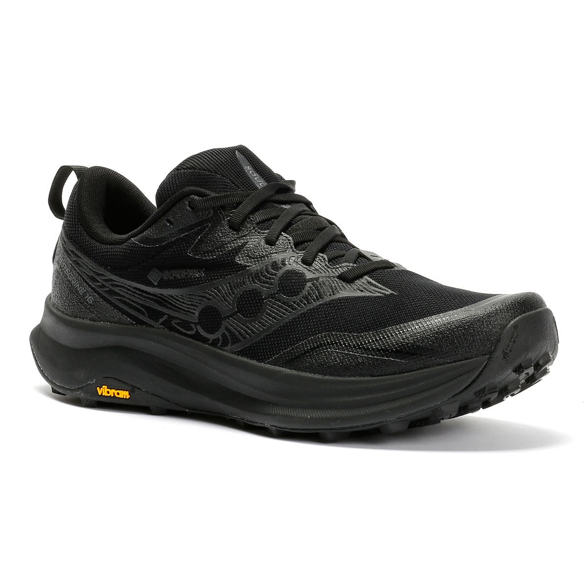 Saucony Peregrine 16 GTX Männer Schwarze Sneakers