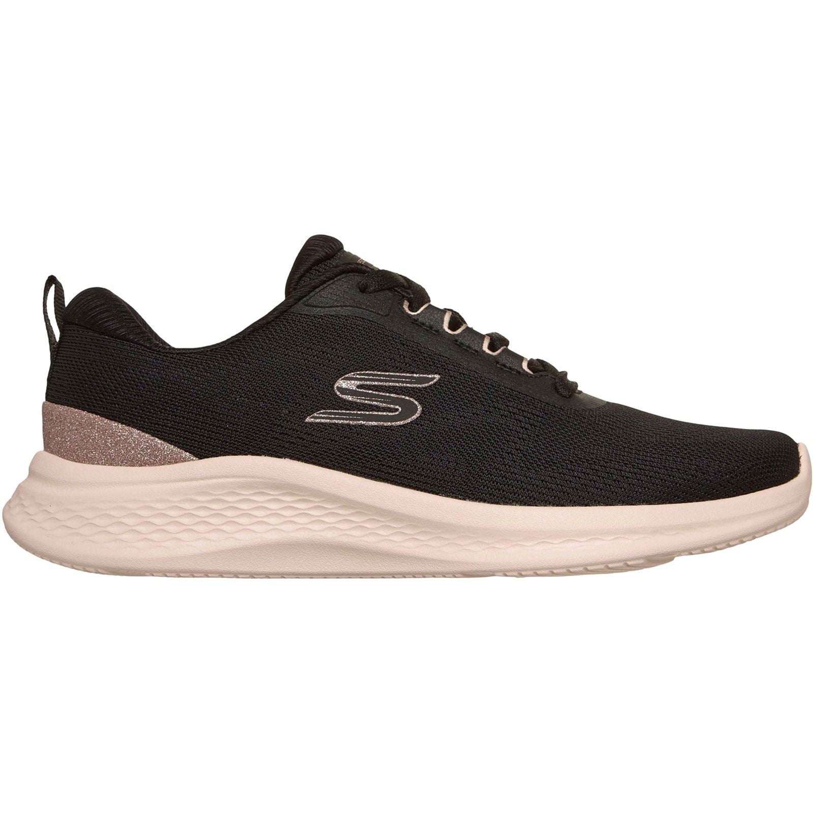 Skechers Skech-Lite Pro 2.0 Polyester Damen Sneakers Schwarz/Roségold