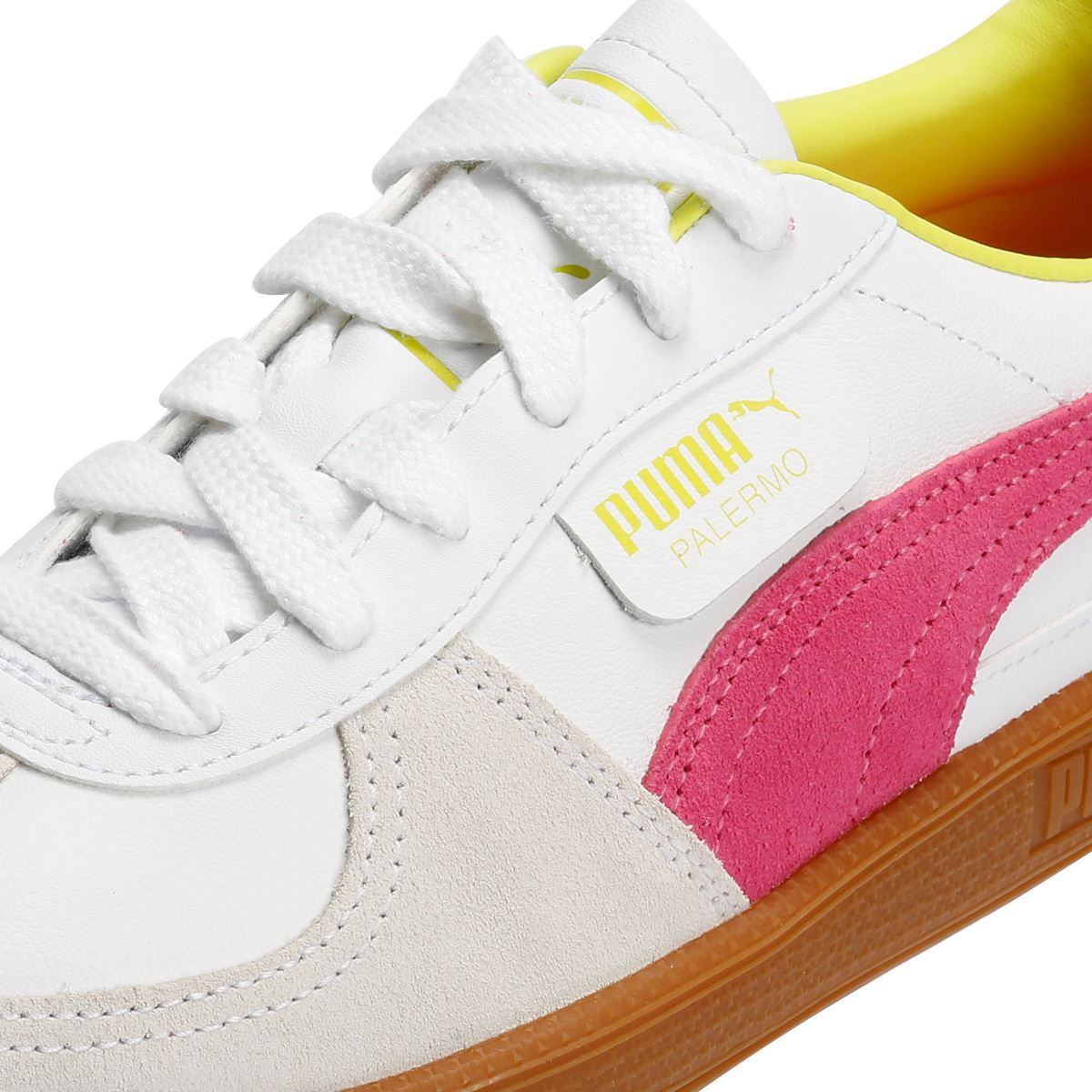 Puma Palermo Leder Damen Weiße Sneakers