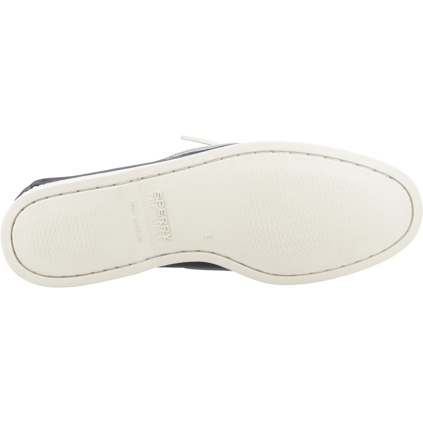 Sperry Authentic 2 Eye Herren Bootsschuhe Aus Leder In Marineblau