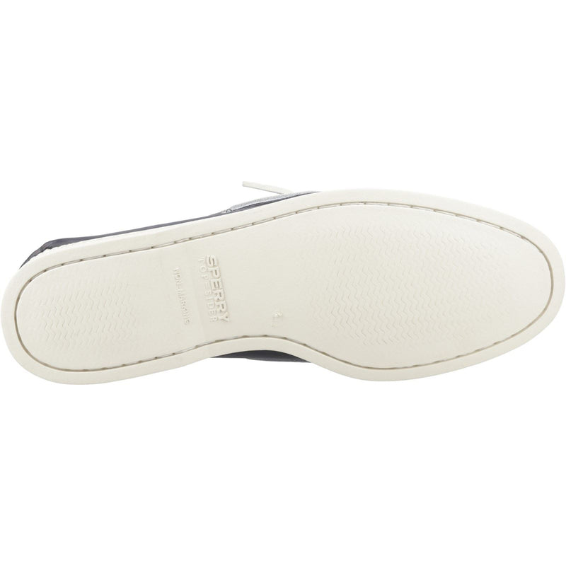 Sperry Authentic 2 Eye Herren Bootsschuhe Aus Leder In Marineblau