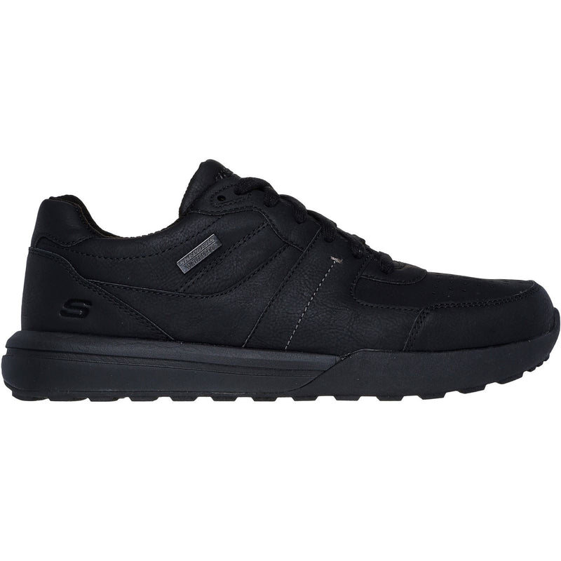 Skechers Netson Gander Herrenschuhe Aus Polyurethan In Schwarz Mit Schnürung
