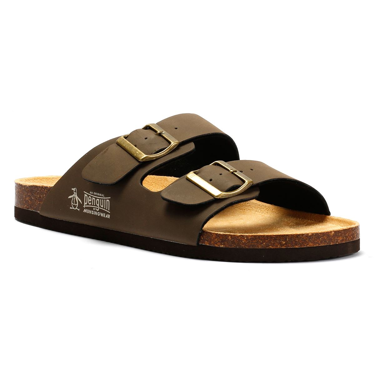 Penguin Port 2 Herren Braune Sandalen