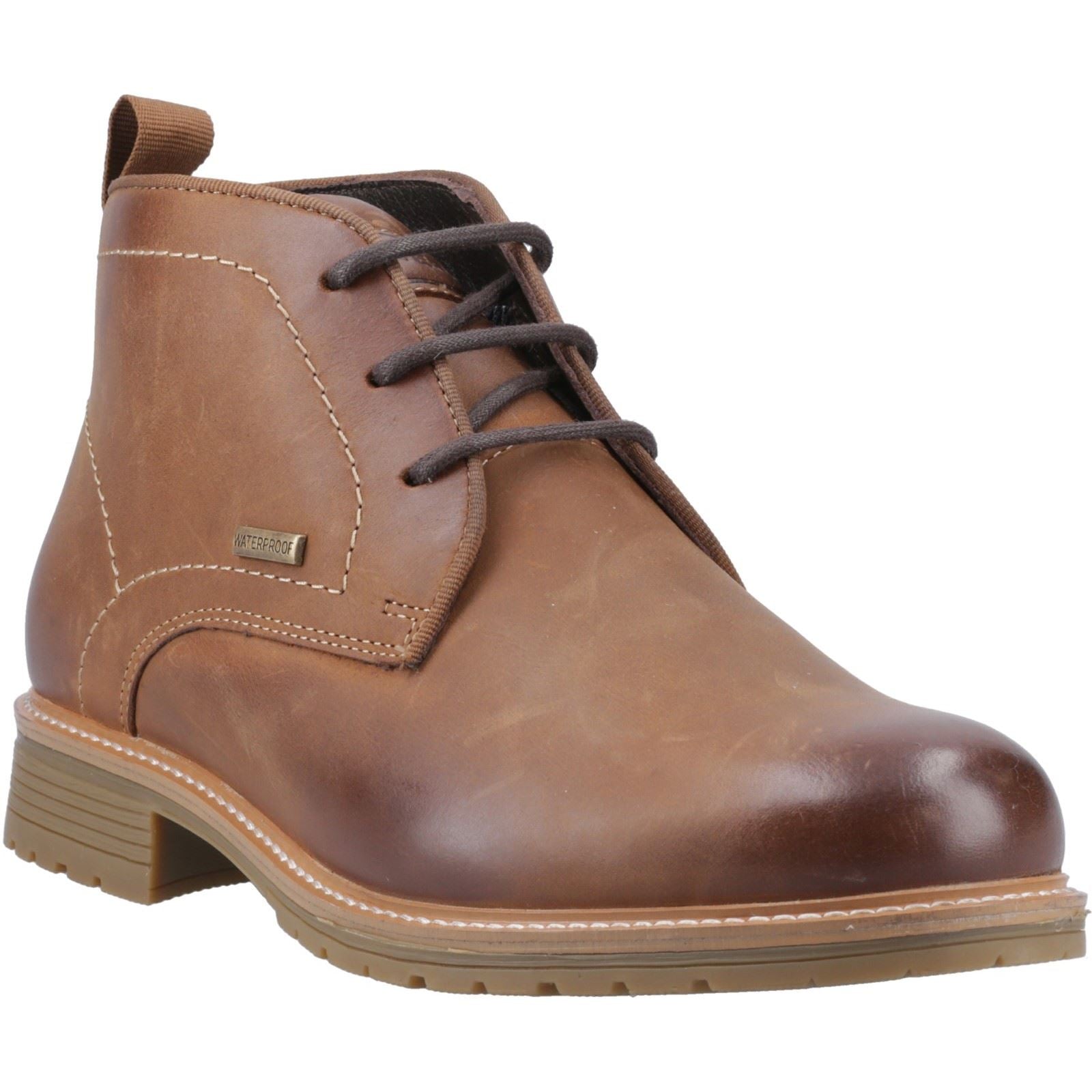 Hunter Jura Herren Stiefeletten aus dunkelbraunem Leder