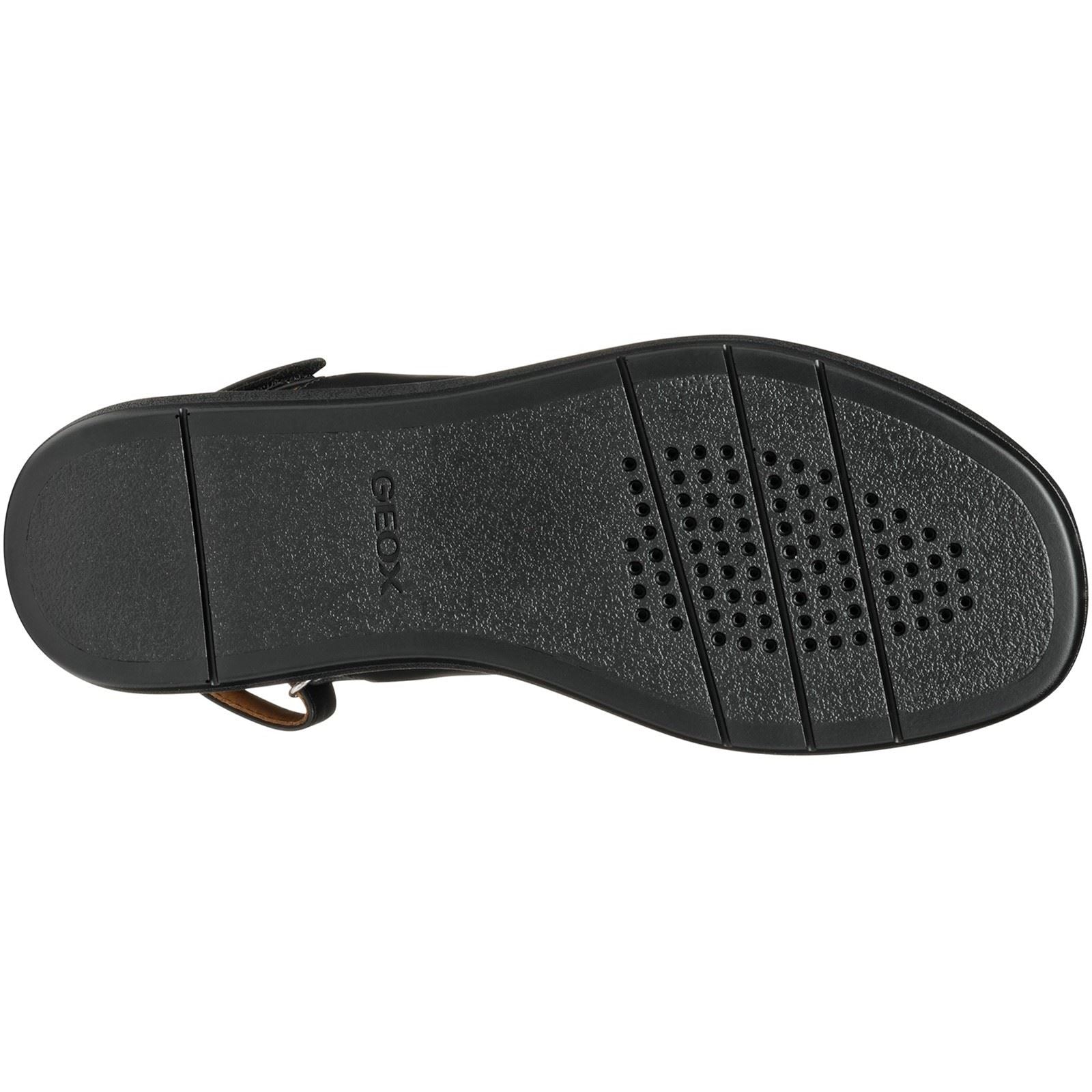 Geox D CAMALEI Damen Schwarze Farbe Sandalen