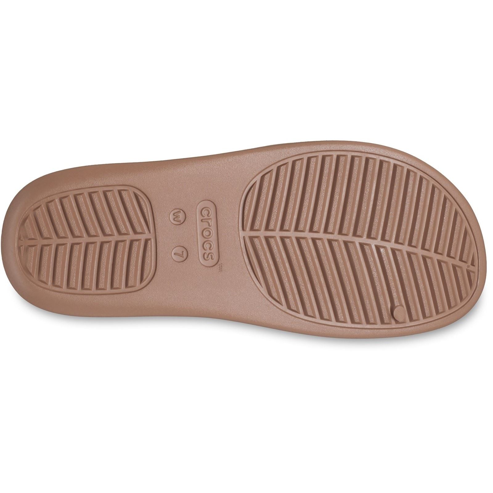 Crocs Getaway Platform H-Strap Eva Damen Latte Sandalen