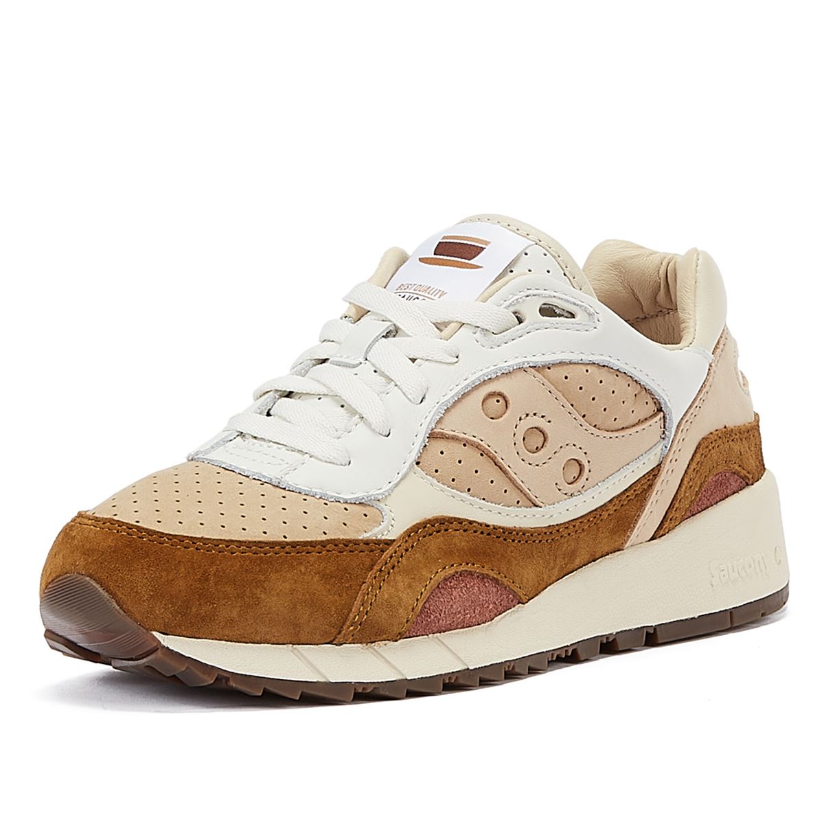 Saucony Shadow 6000 Weiße Turnschuhe
