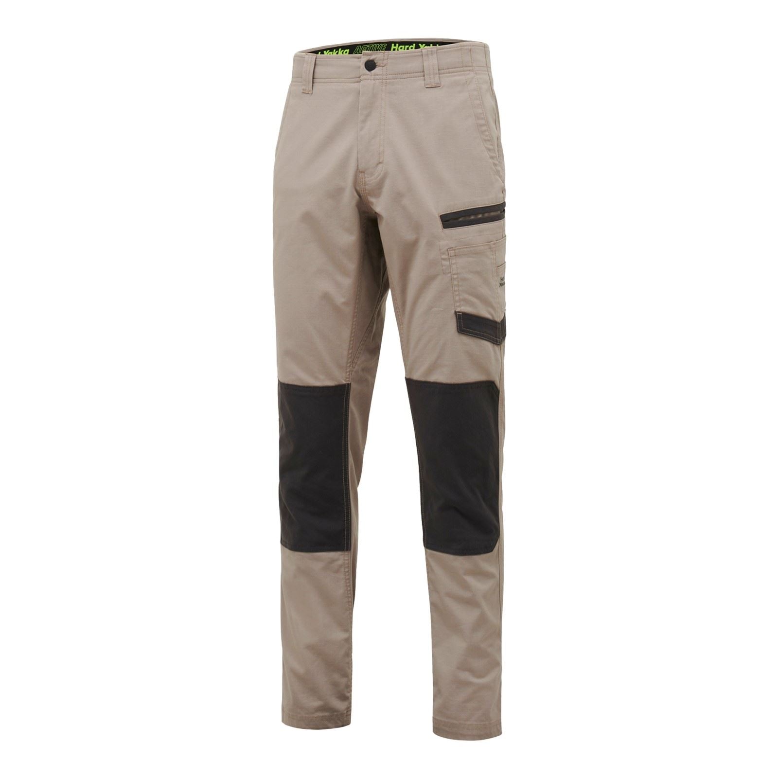 Hard Yakka Raptor Active Baumwoll Herren Tan Outdoohosen