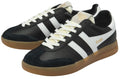 Gola Cyclone Leder Damen Schwarze Sneaker
