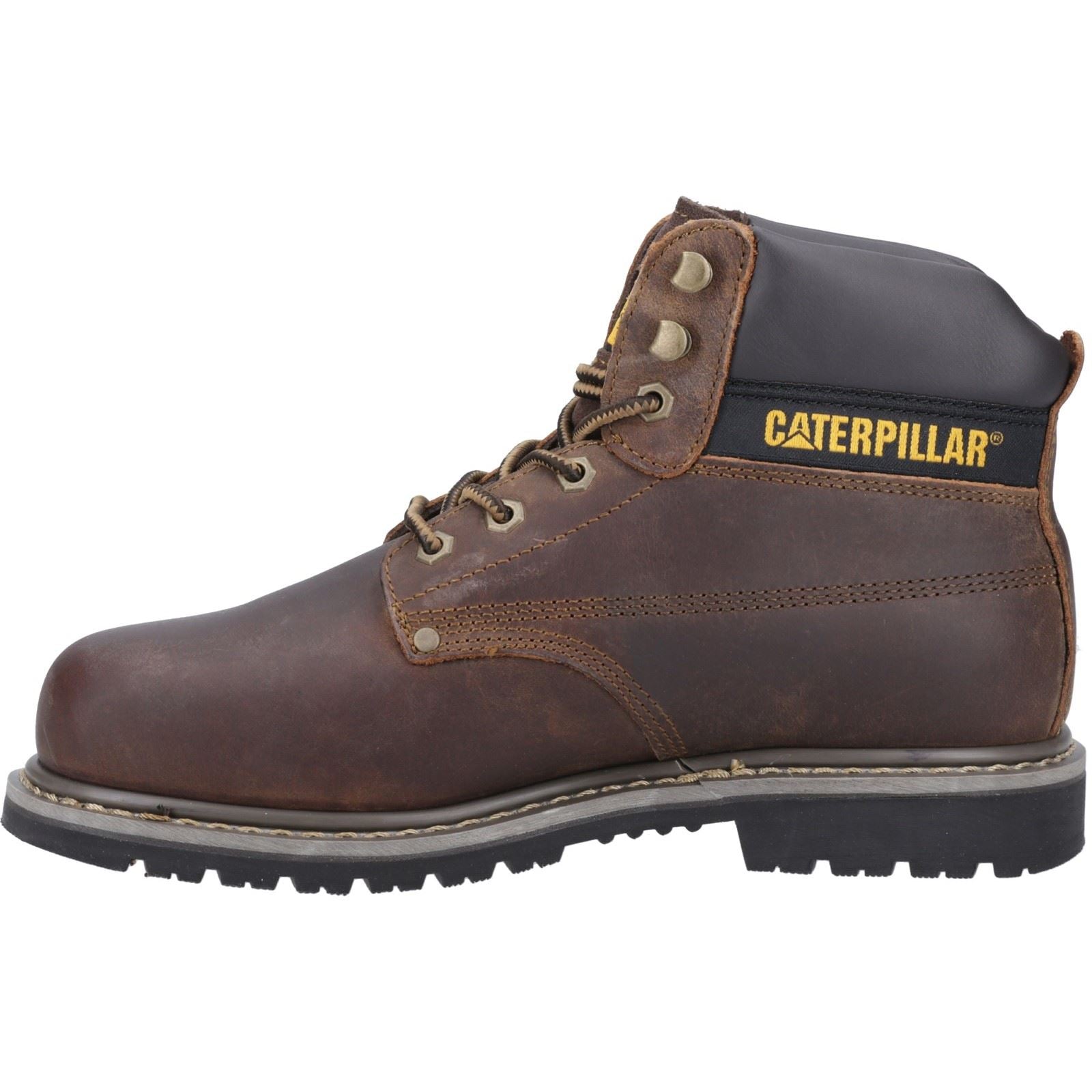 Caterpillar Powerplant Nubuck Braun Sicherheitsschuhe