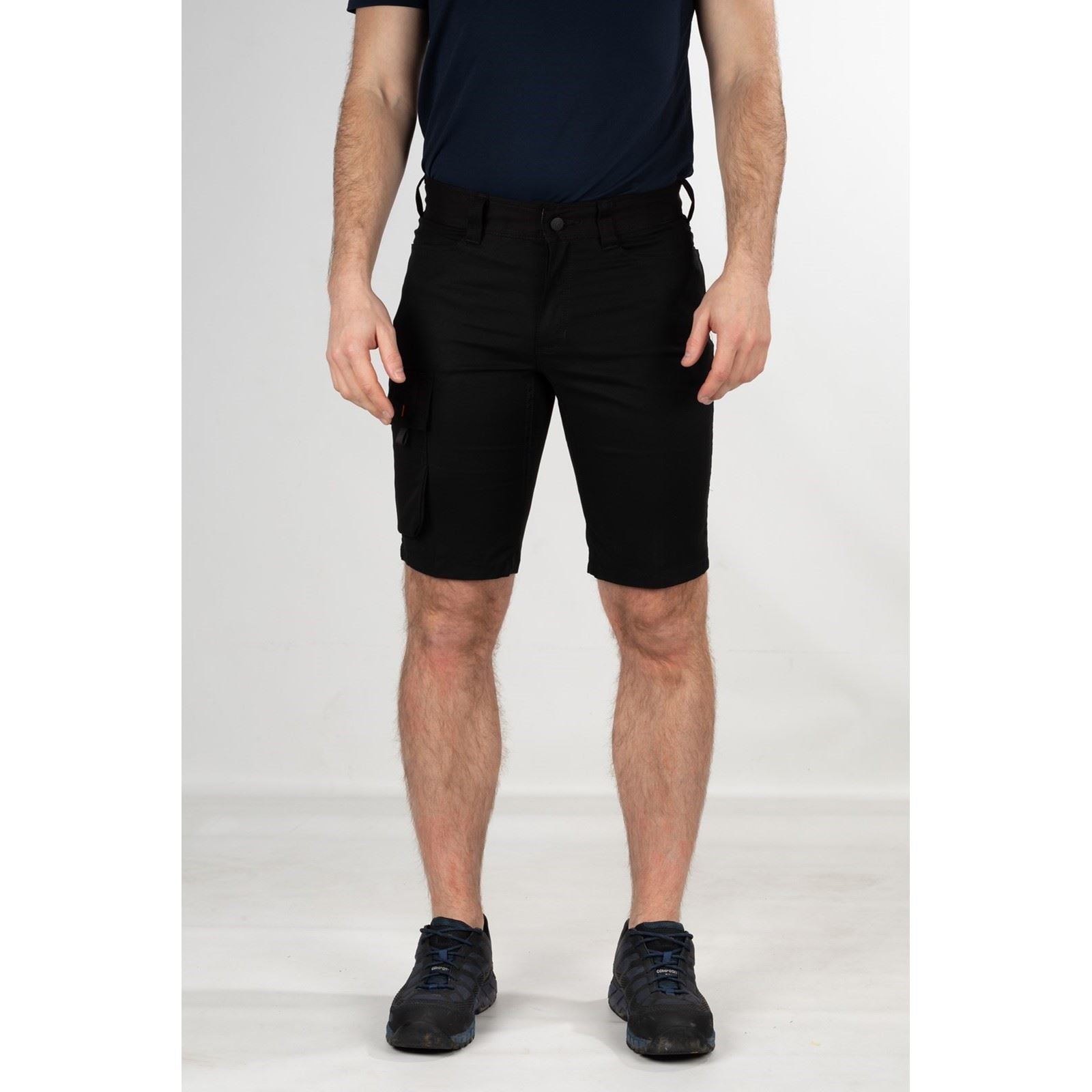 Helly Hansen Workwear Oxford Service Baumwoll Männer Schwarze Farbe Knie Lange Shorts