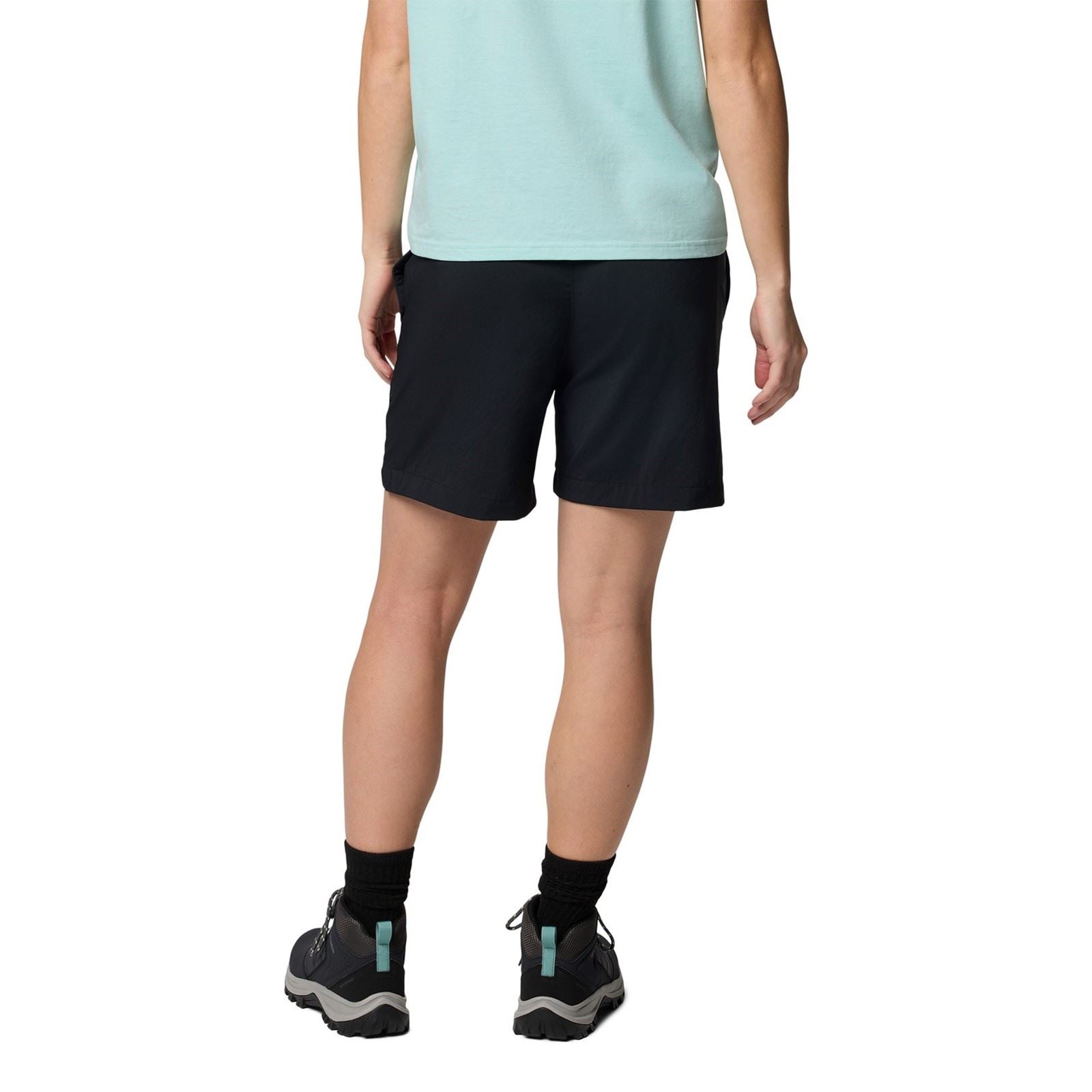 Columbia Silver Ridge Utility Polyester Damen Schwarze Farbe Wandershorts
