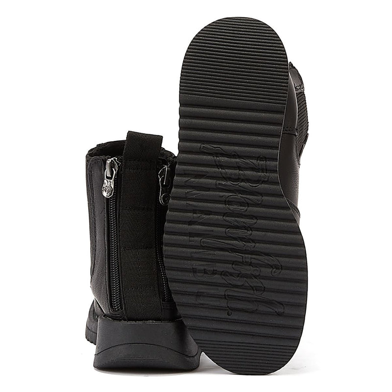 Blowfish Malibu Damen-Schwarze-Stiefel