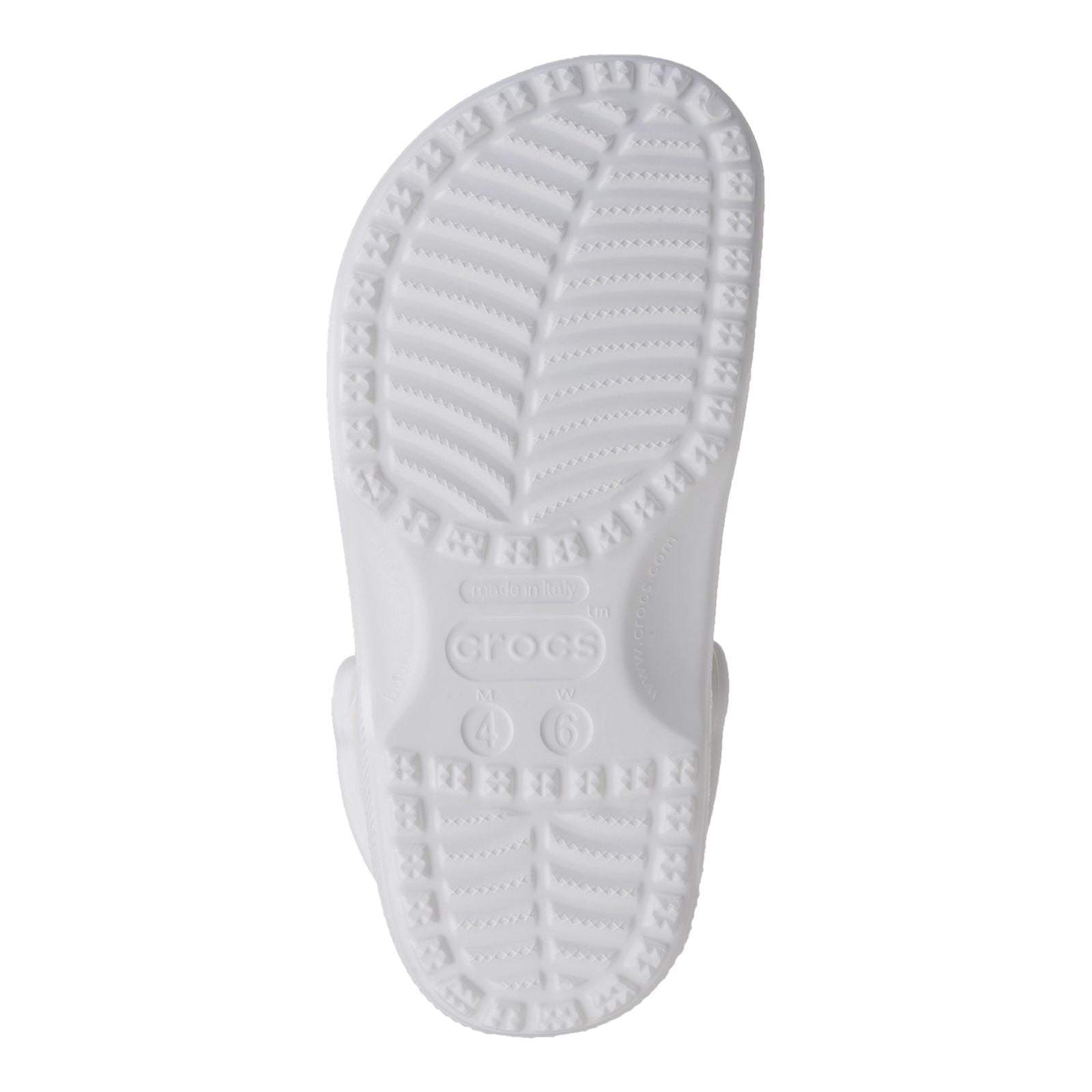 Crocs Classic Croslite Gummischuhe In Weiß