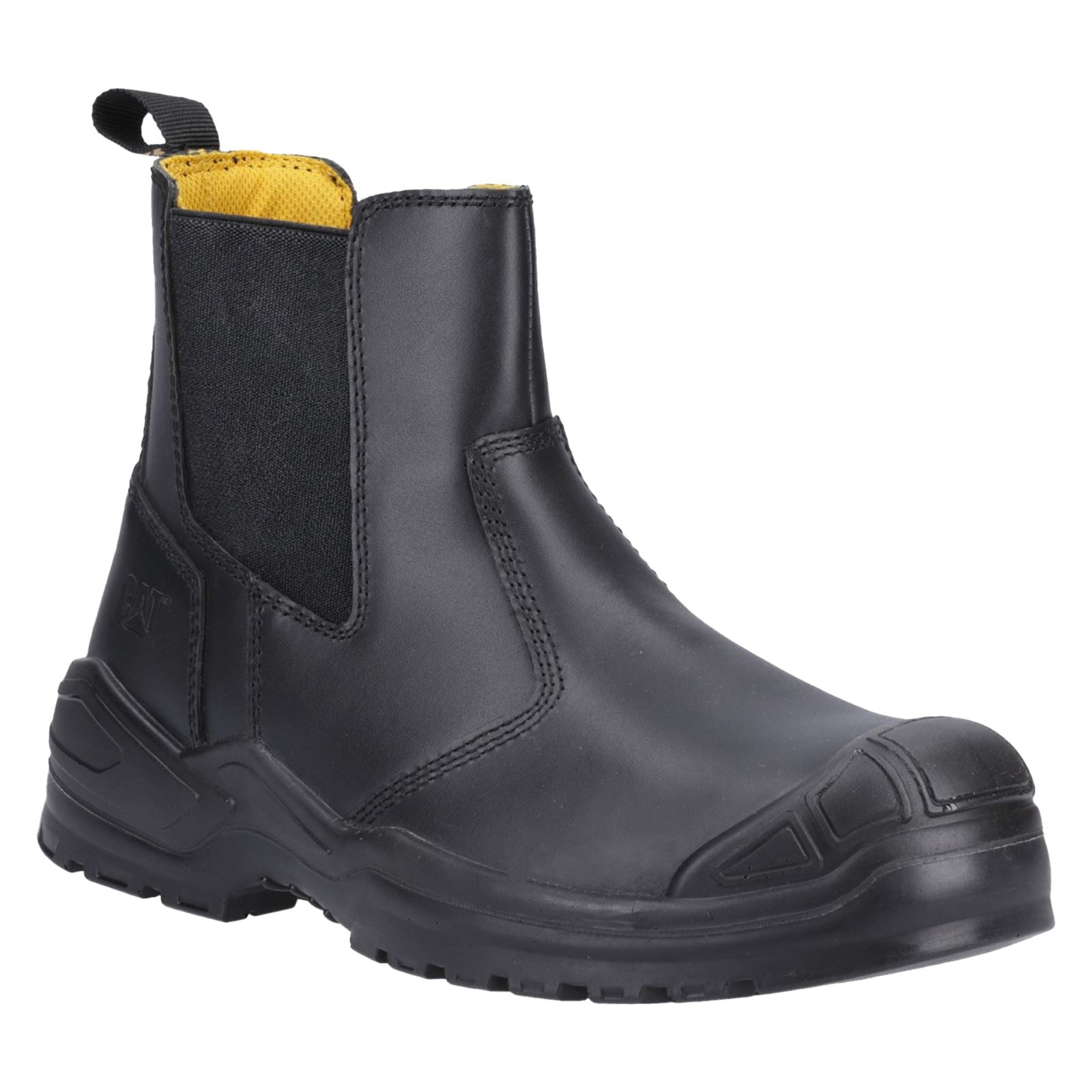 Caterpillar Striver Leder Schwarze Farbe Sicherheitsschuhe