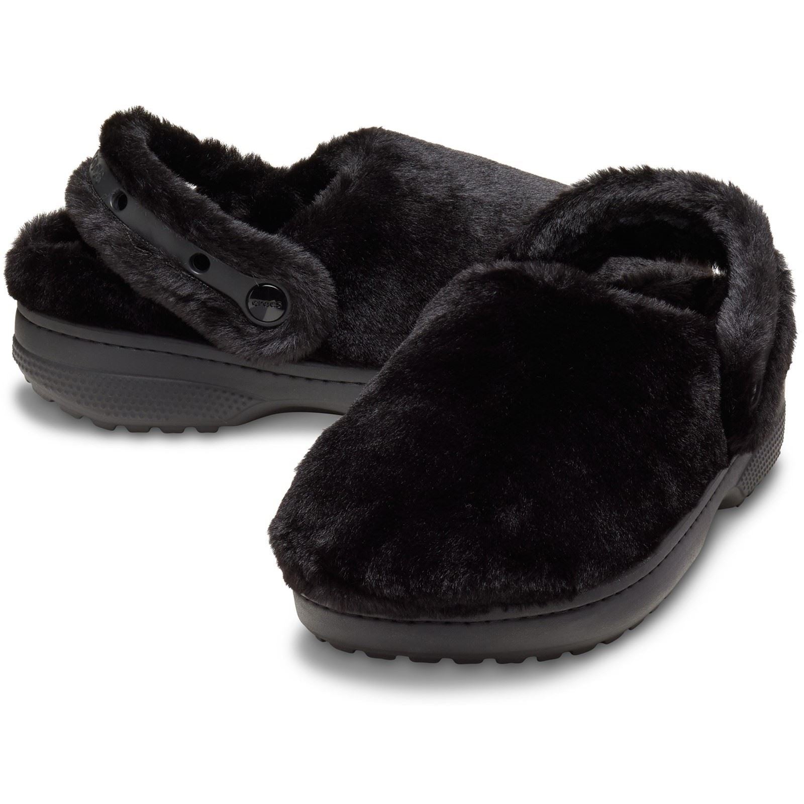 Crocs Classic Unfurgettable Polyester Schwarze Farbe Clogs