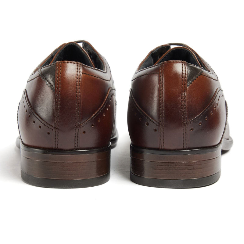 Pod Ralph Herren Oxford Schuhe Aus Cognacfarbenem Leder