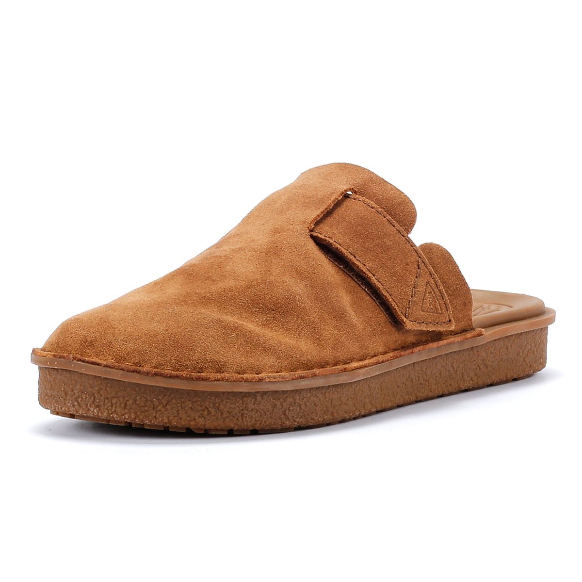 Clarks Main Litton Herren Clogs Cola Wildleder