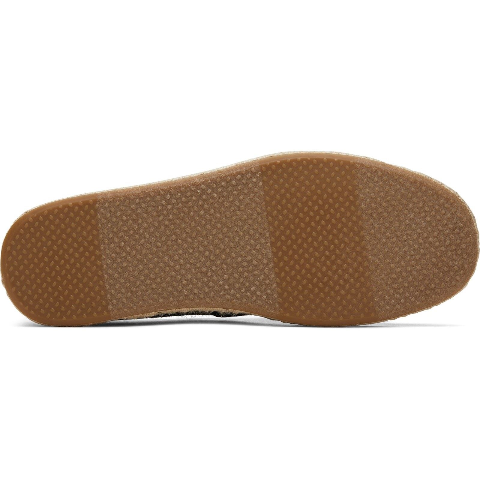 TOMS Alpargata Rope 2.0 100% Baumwolle Herren Schwarze Farbe Espadrilles