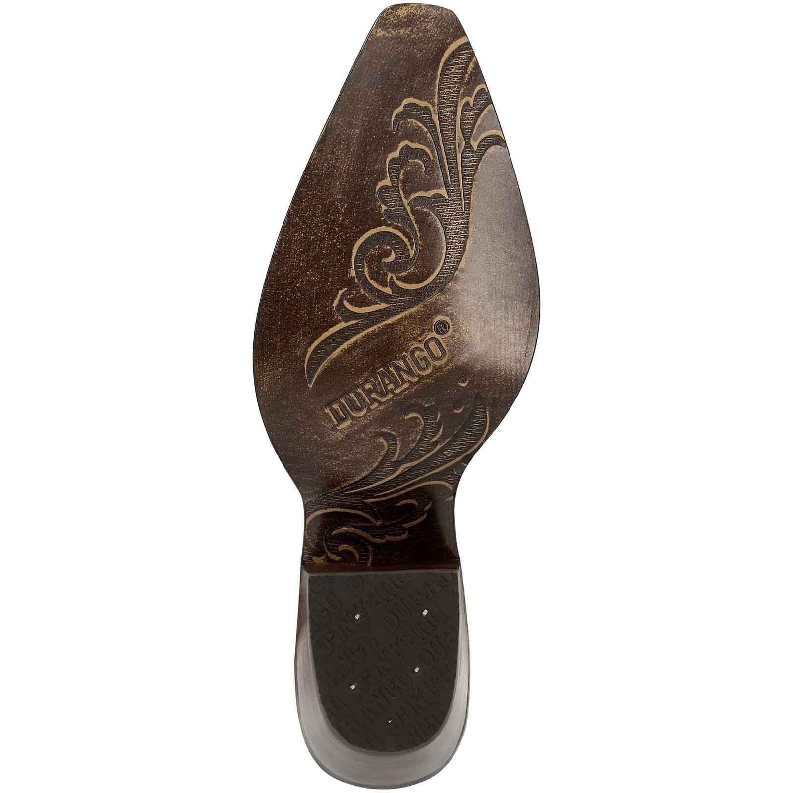 Durango Crush Leder Damen Pecan Stiefel