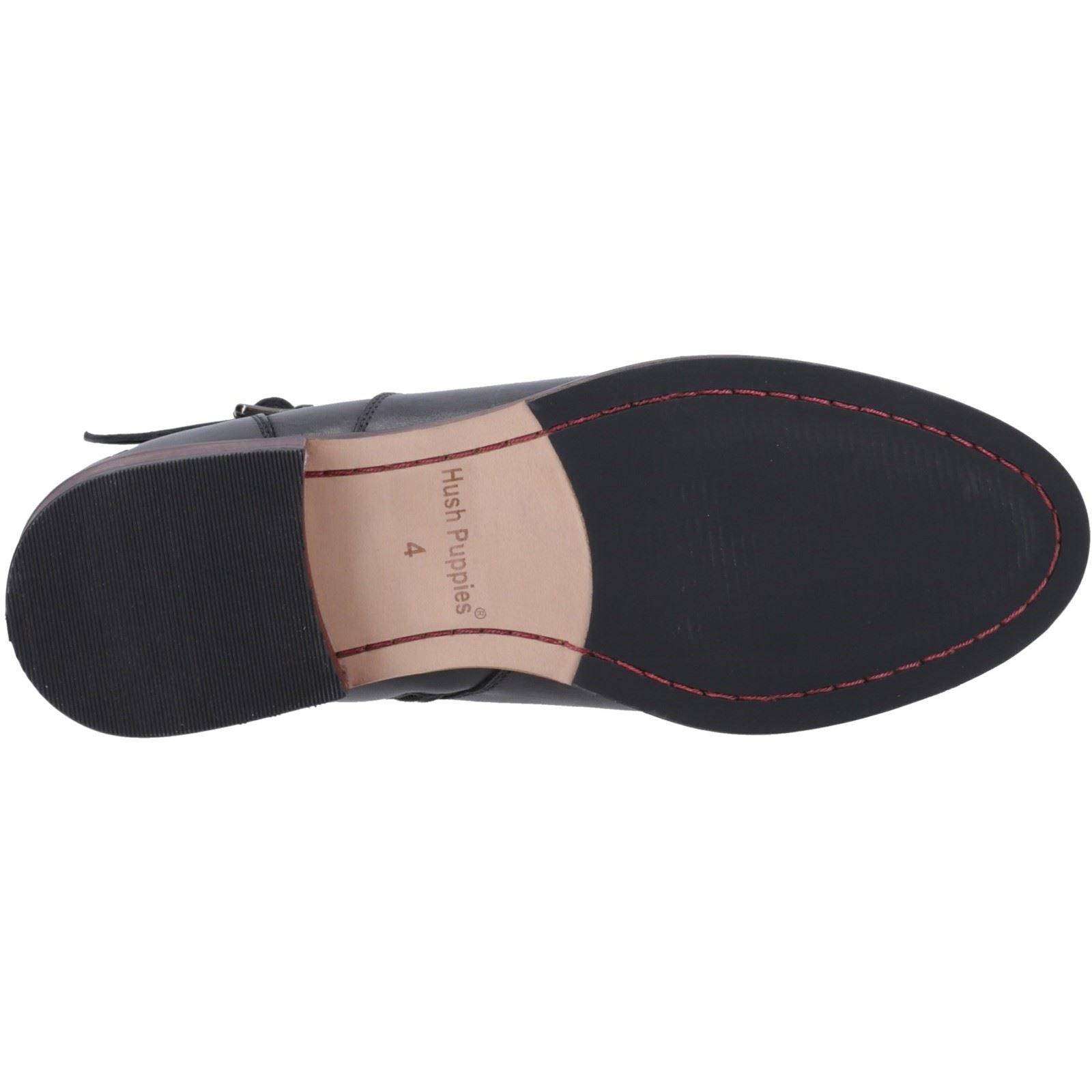Hush Puppies Cassidy Damenstiefel Aus Schwarzem Wildleder
