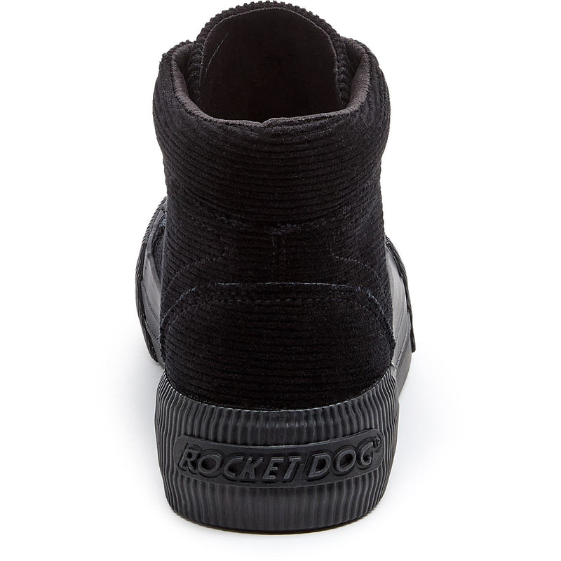 Rocket Dog Cheery Hi Cordura Damen Schwarze Sneakers