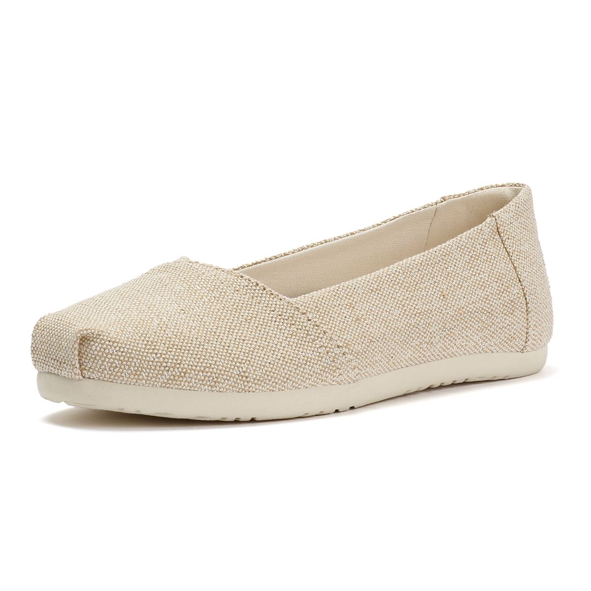 TOMS Alpargata Ballet Canvas Damen Beige Espadrilles