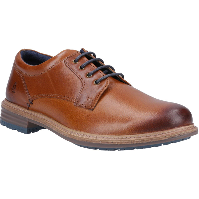 Hush Puppies Julian Leder-Herrenschuhe In Hellbraun Mit Schnürung