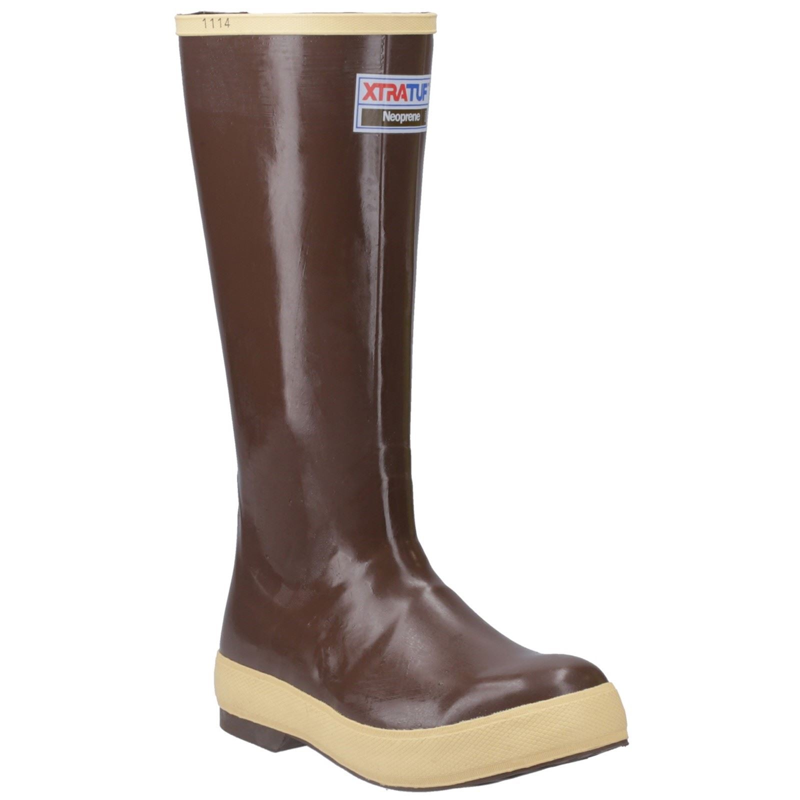 Xtratuf Legacy Fünfzehn Zoll Einfache Zeh Gummi Kupfer/Tan Wellington Stiefel