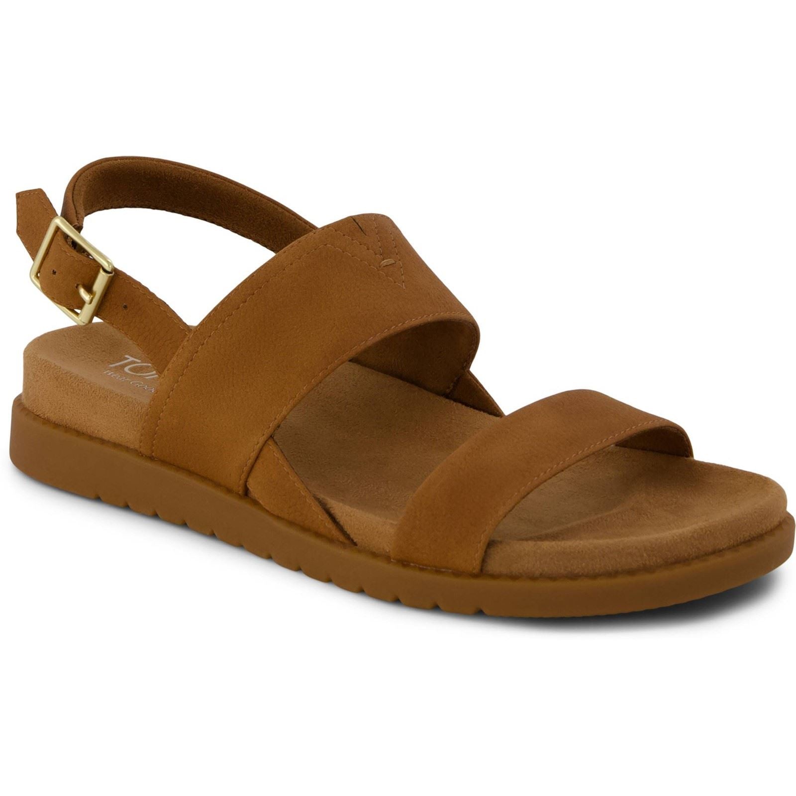 TOMS Marin Sandal Polyurethan Damen Braun Zucker Sandalen