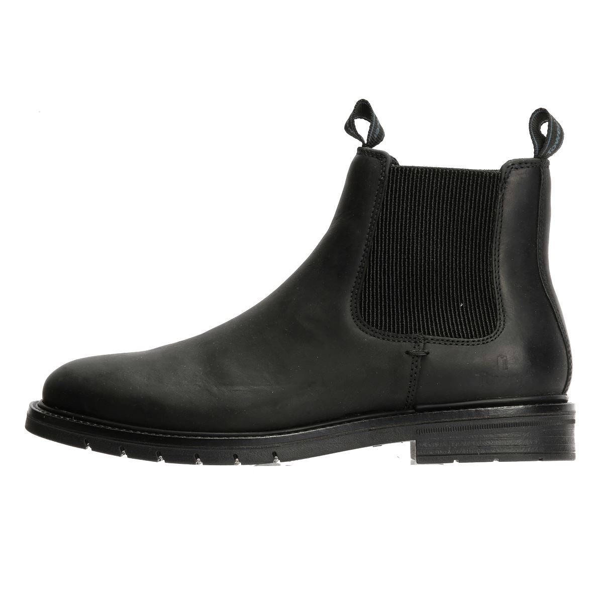 Tower London Harbour Leder Herren Schwarze Stiefel