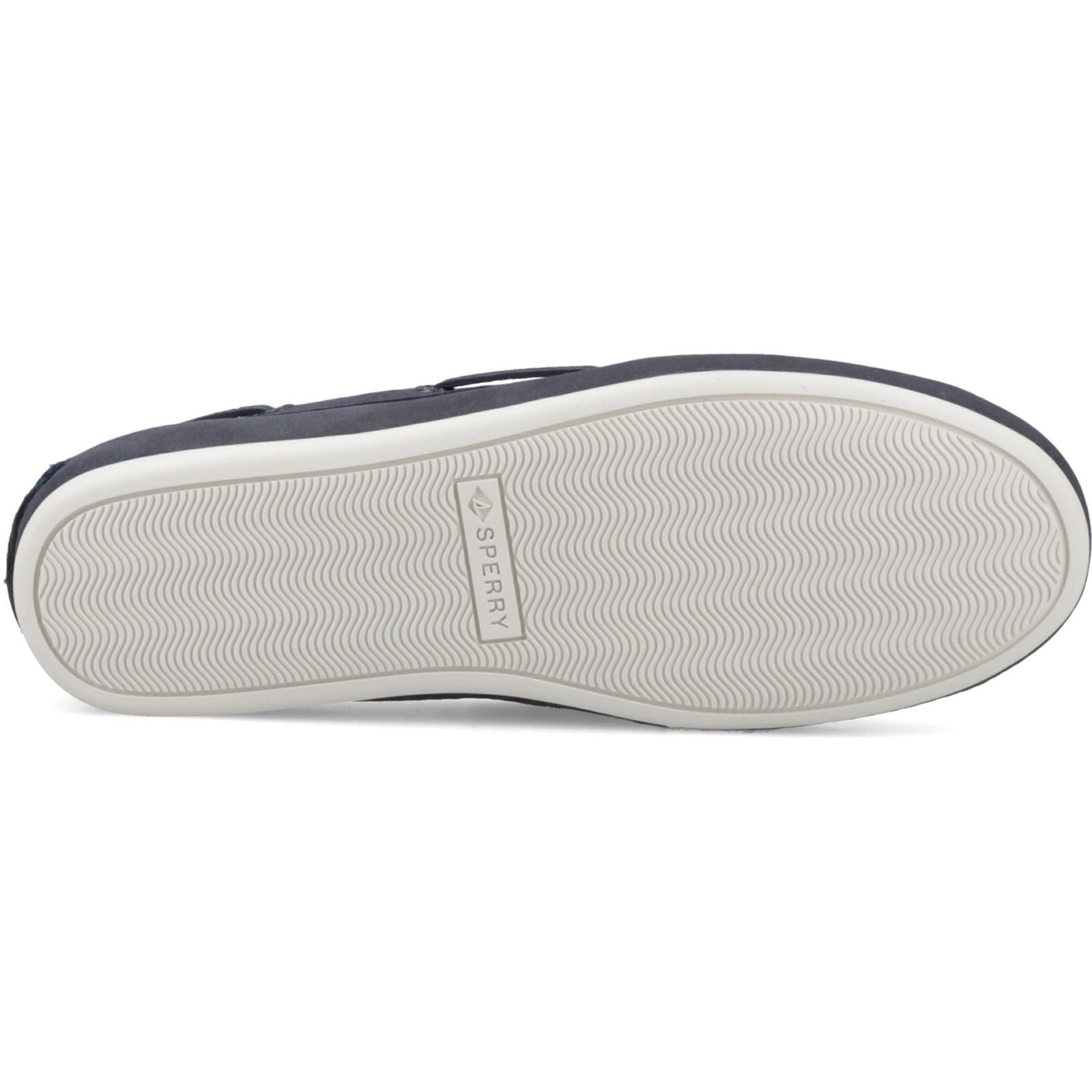 Sperry Slim Boat Shoe Leder Damen Marine Bootsschuhe