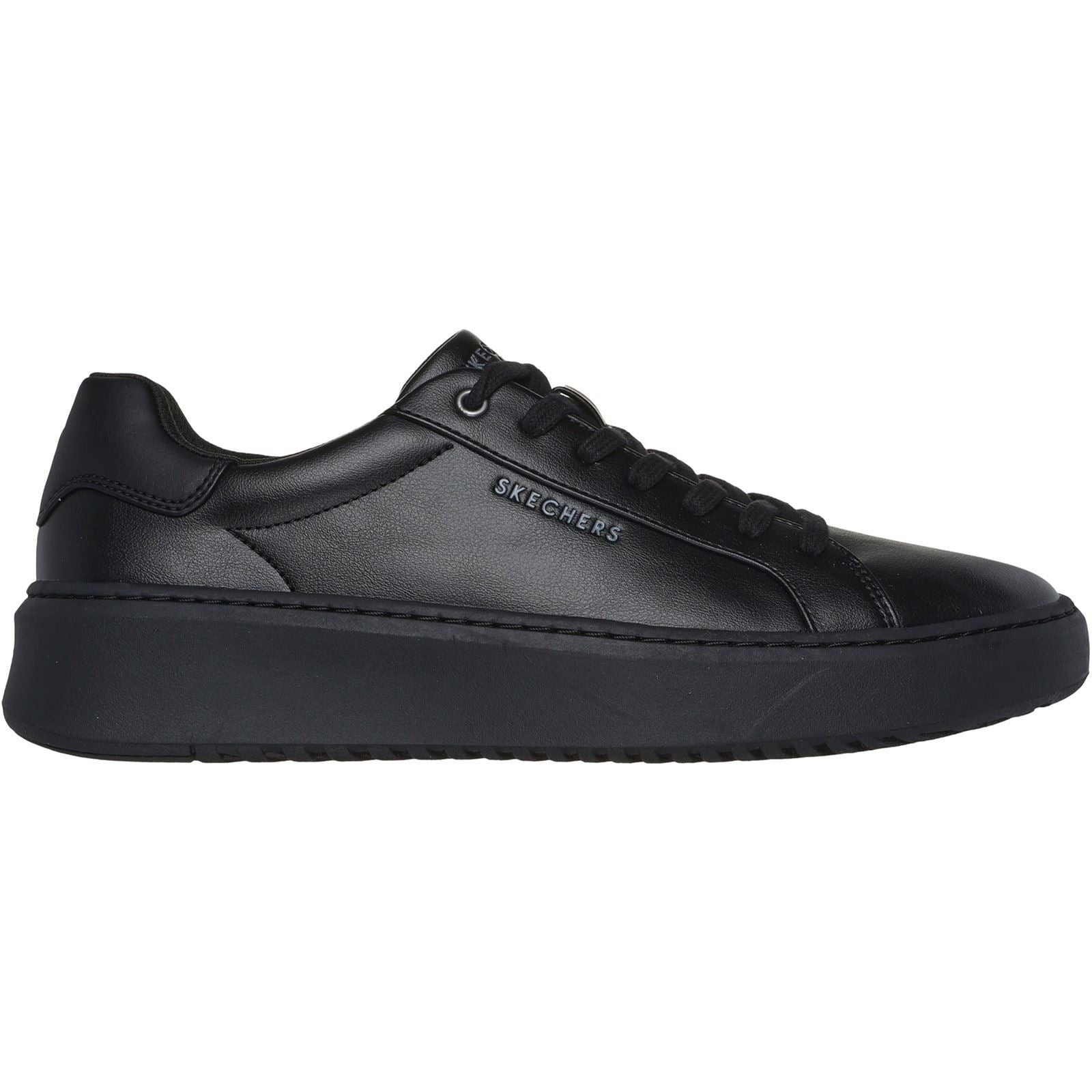 Skechers Court Break Suit Sneaker Herren Schwarze Farbe Turnschuhe