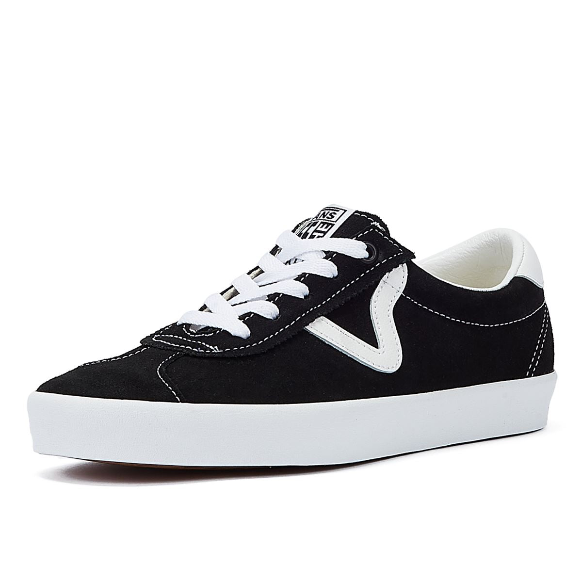 Vans Sportliche Niedrige Schwarz/Weiß Turnschuhe