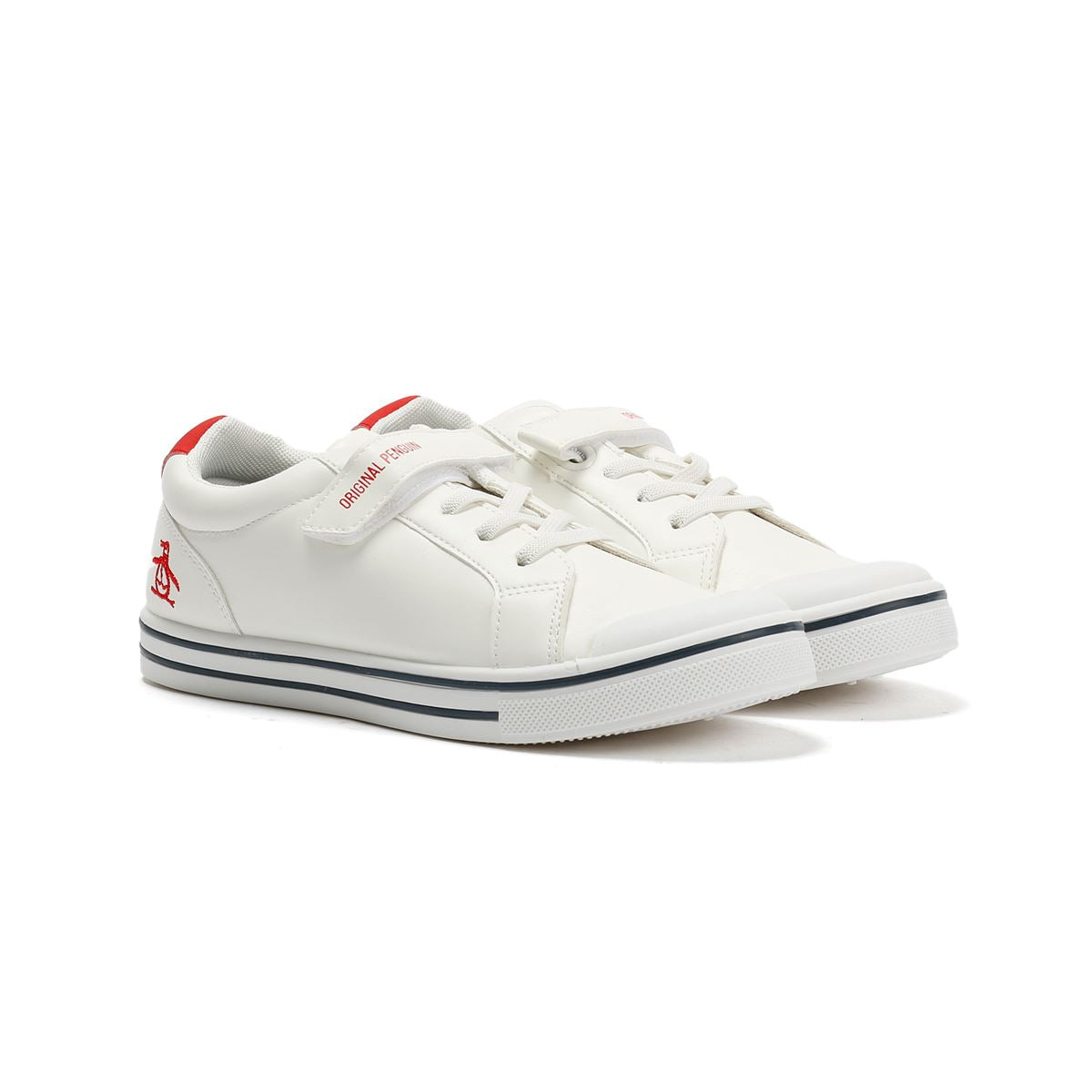 Penguin Junior Rainbow Weiße Sneakers