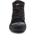 Rocket Dog Cheery Hi Cordura Damen Schwarze Sneakers