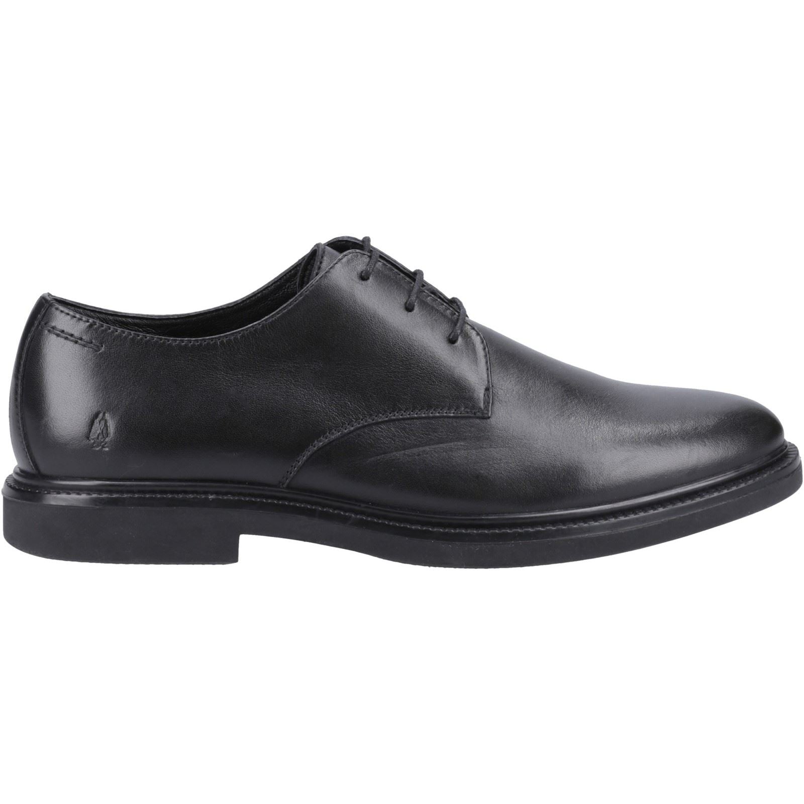 Hush Puppies Kye Herrenschuhe Aus Schwarzem Leder Mit Schnürung