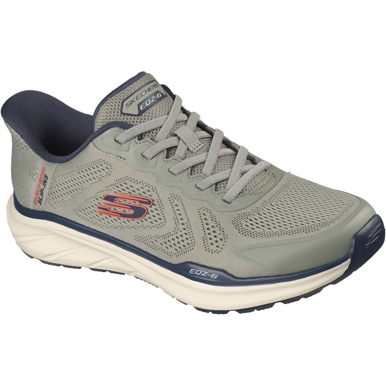 Skechers Equalizer 6.0 Textile Herren Grün/multi Sneakers