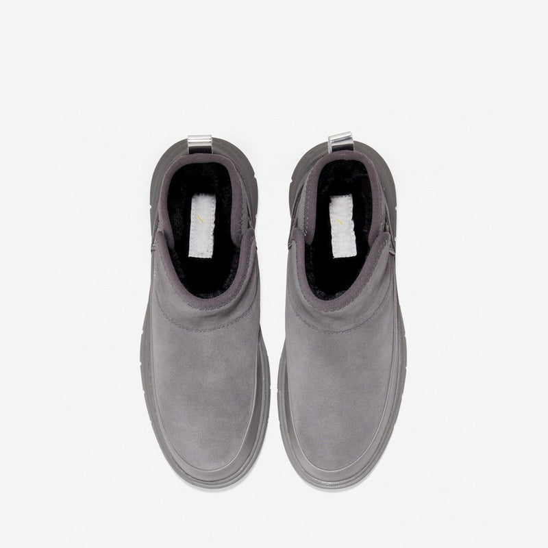 Cole Haan Generation ZeroGrand Leder Damen Graue Stiefel