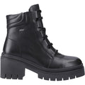 Pod Winona Leder Damen Schwarze Stiefel