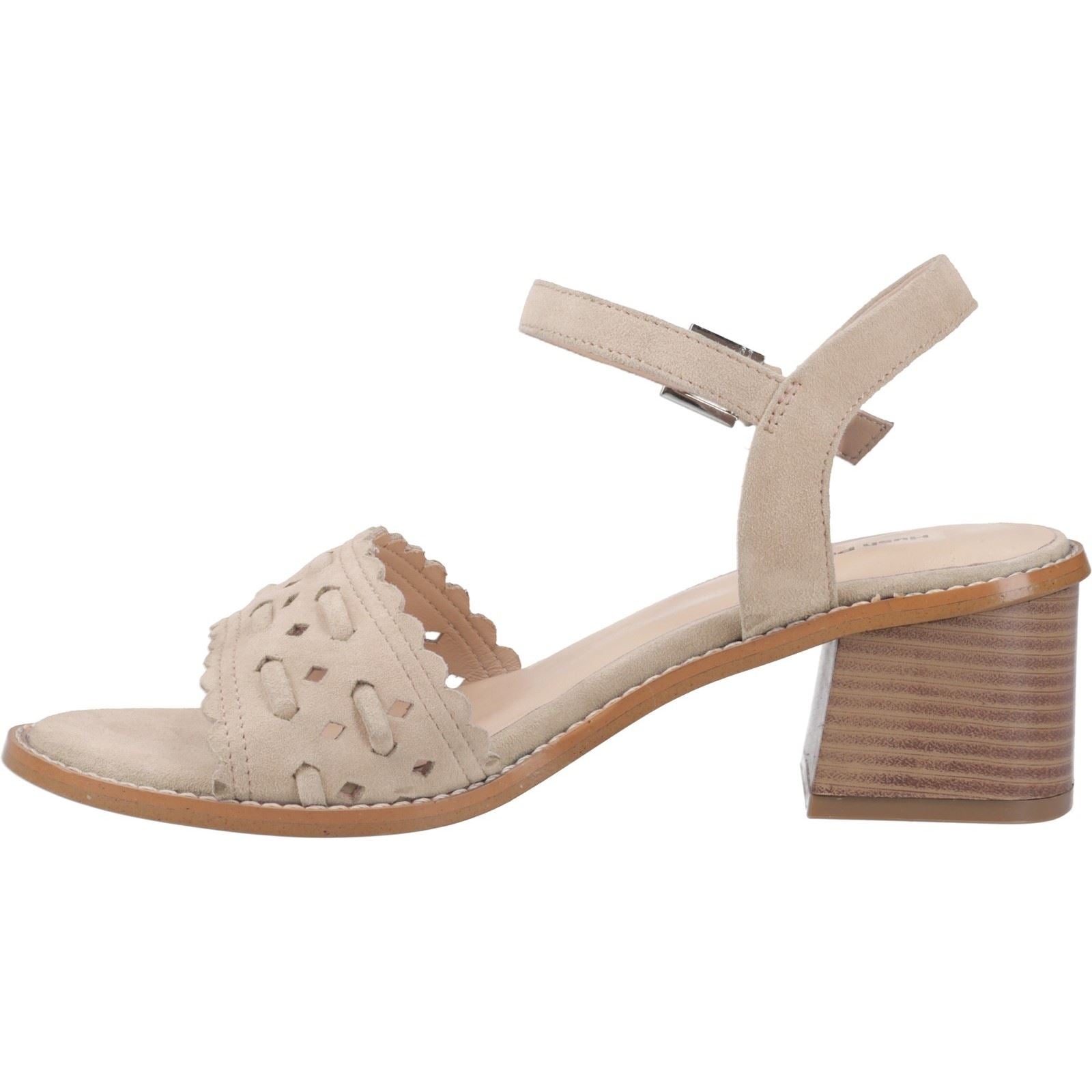 Hush Puppies Lacie Damen Sandalen Aus Wildleder In Taupe