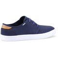 TOMS Carlo Herren Turnschuhe Aus Jute, Marineblau, Im Heritage-Canvas-Stil