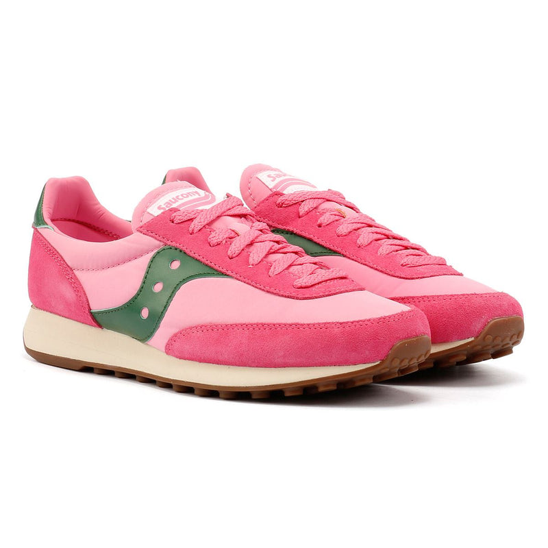 Saucony Trainer 80 Wildleder Rosa Turnschuhe