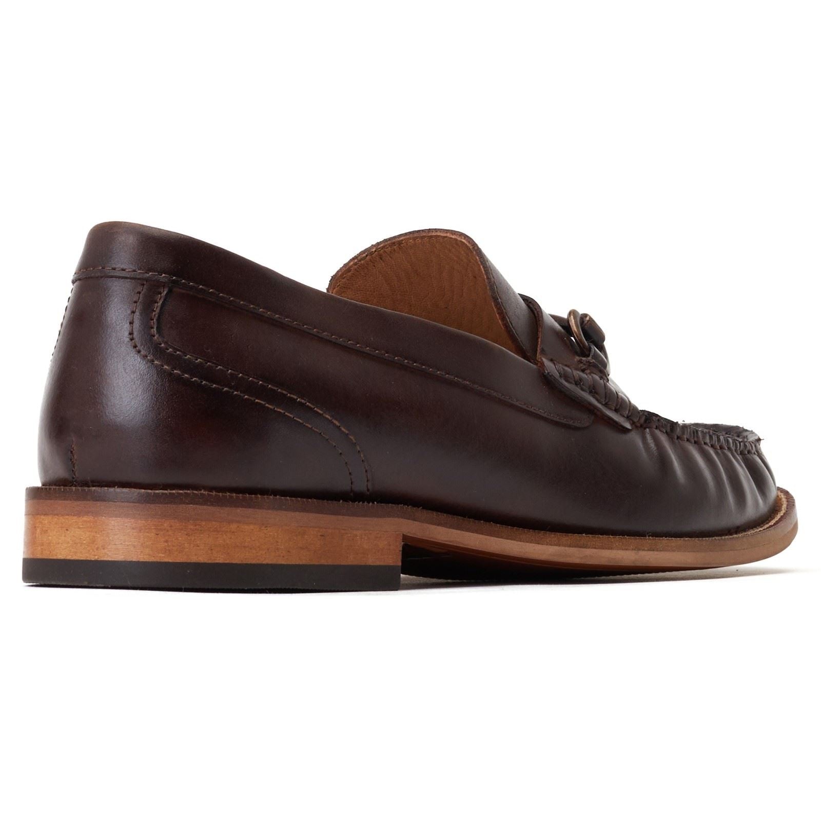 Base London Madison Leder Herren Braune Loafer