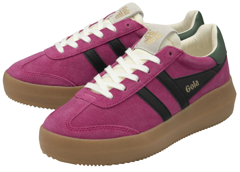 Gola Athena Wildleder Damen Rosa Sneakers