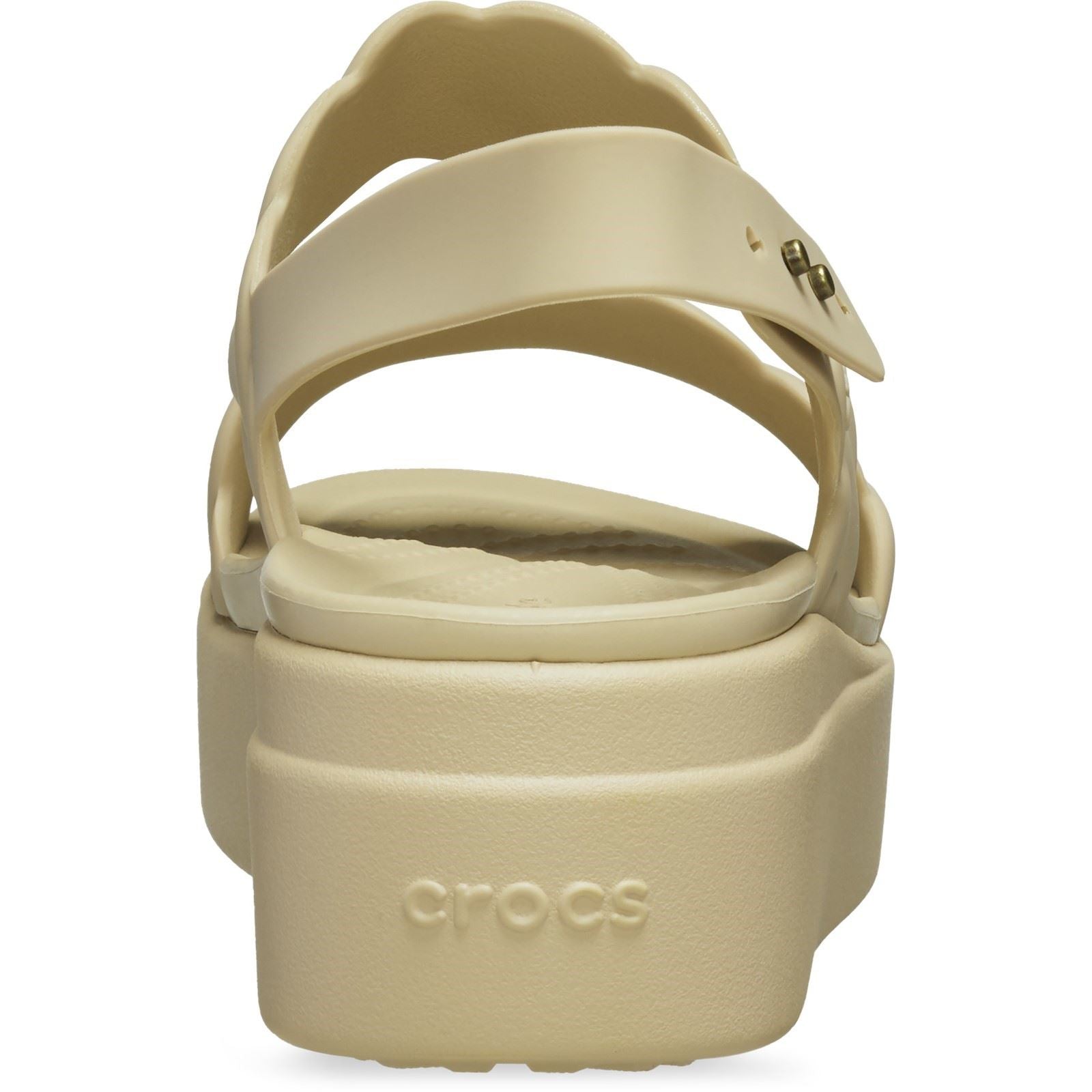 Crocs Brooklyn Woven Thermoplastische Damen Chai Sandalen