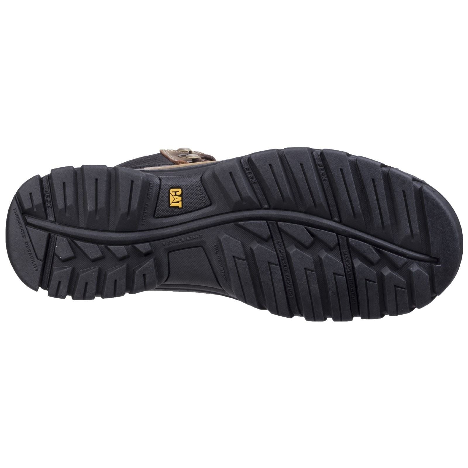 Caterpillar Rahmen Leder Dichtungsbraune Sicherheitsstiefel