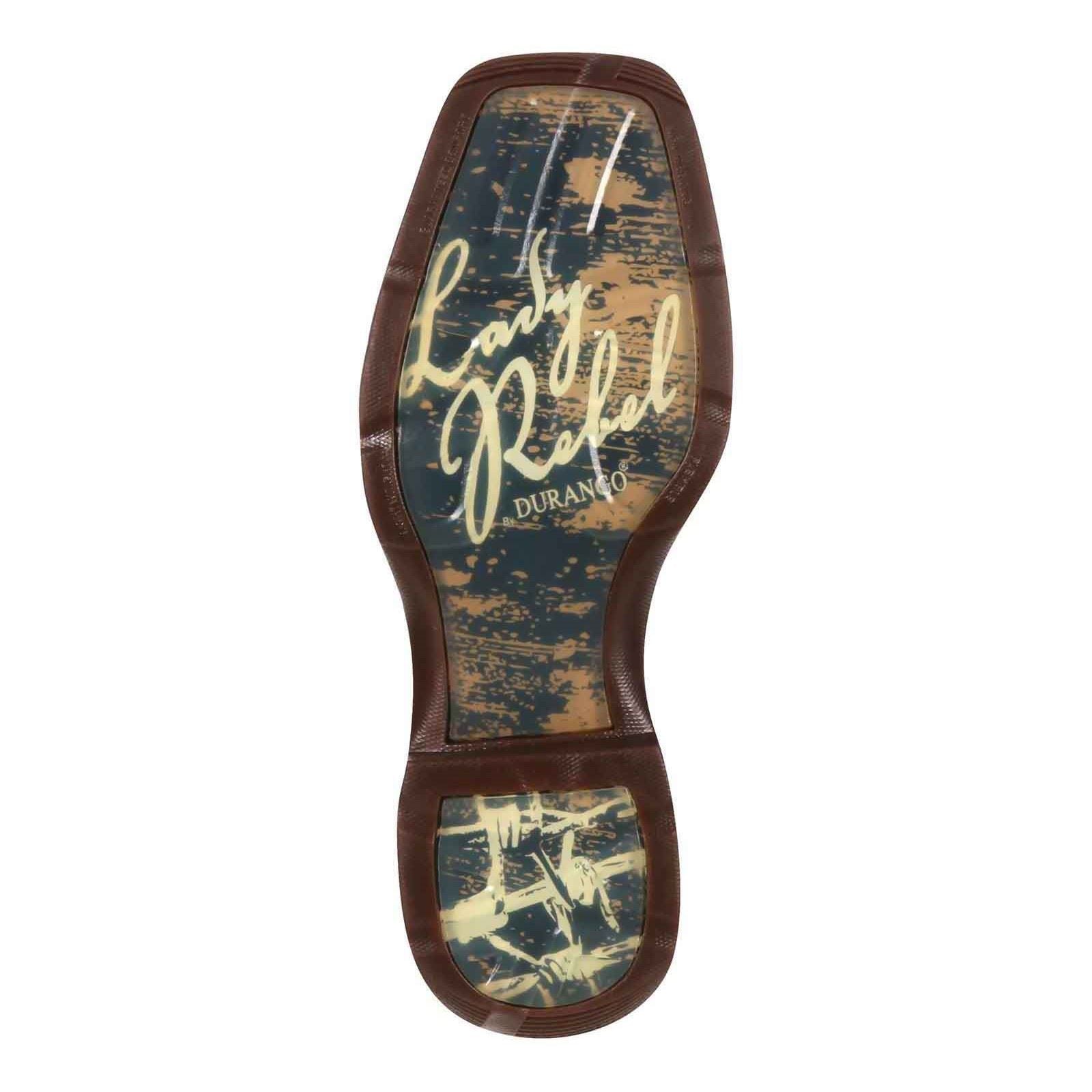 Durango Lady Rebel Damenstiefel Aus Leder In Nicotin/Braun