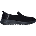 Skechers GO WALK Joy Vela Damen Sneaker In Schwarz Aus Textil
